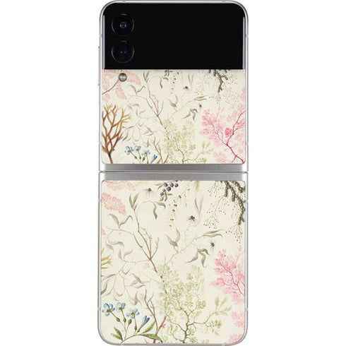 William Kilburn Seaweed on Silk Paper Galaxy Z Flip3 5G Skin